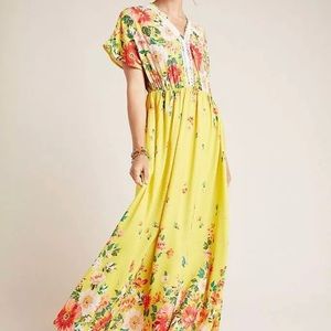 NEW Anthropologie Farm Rio Samara Maxi Dress